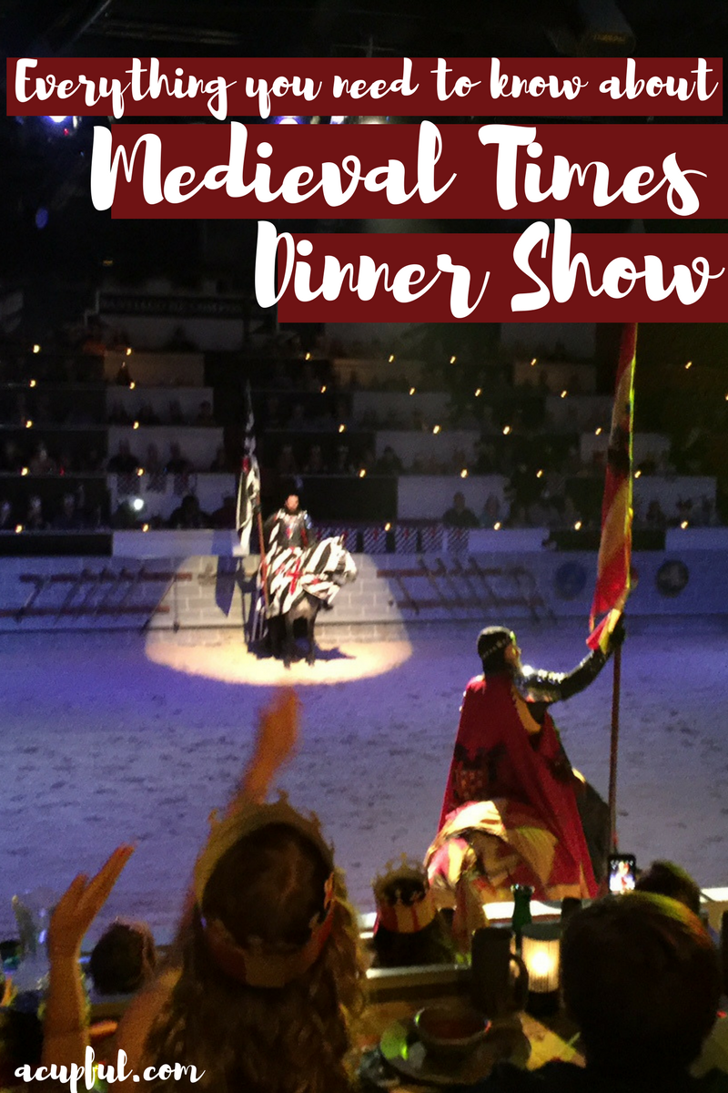 medieval times dinner show orlando florida | acupful.com | tips for medieval times | visit orlando | family travel florida | family attractions in orlando | mandy carter | Medieval Times menu | #MTfan | things to do in Orlando with kids