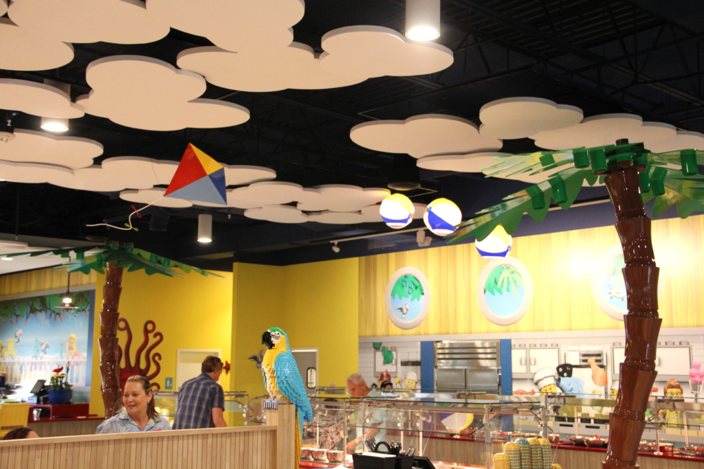 Legoland Florida's Beach Retreat Buffet restaurant and beach bar