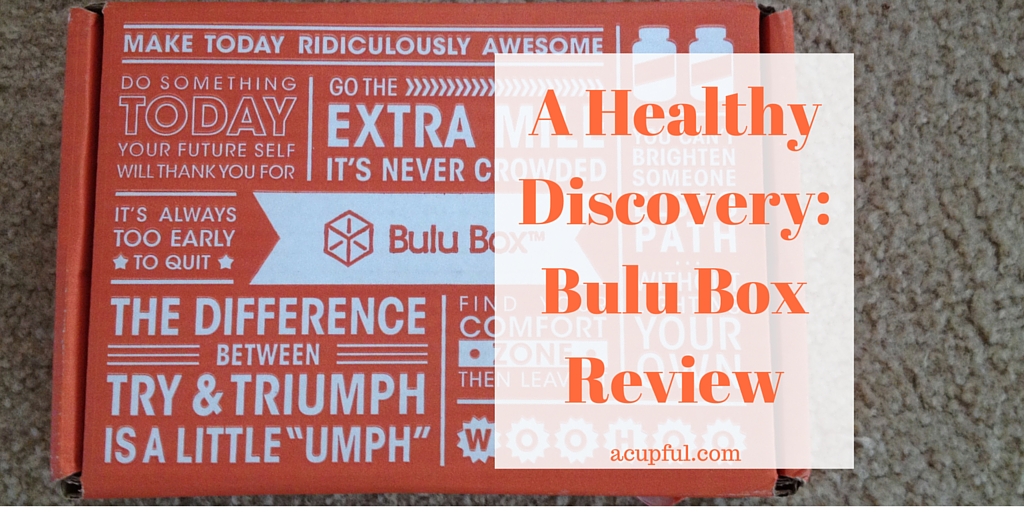 Bulu Box subscription review acupful.com