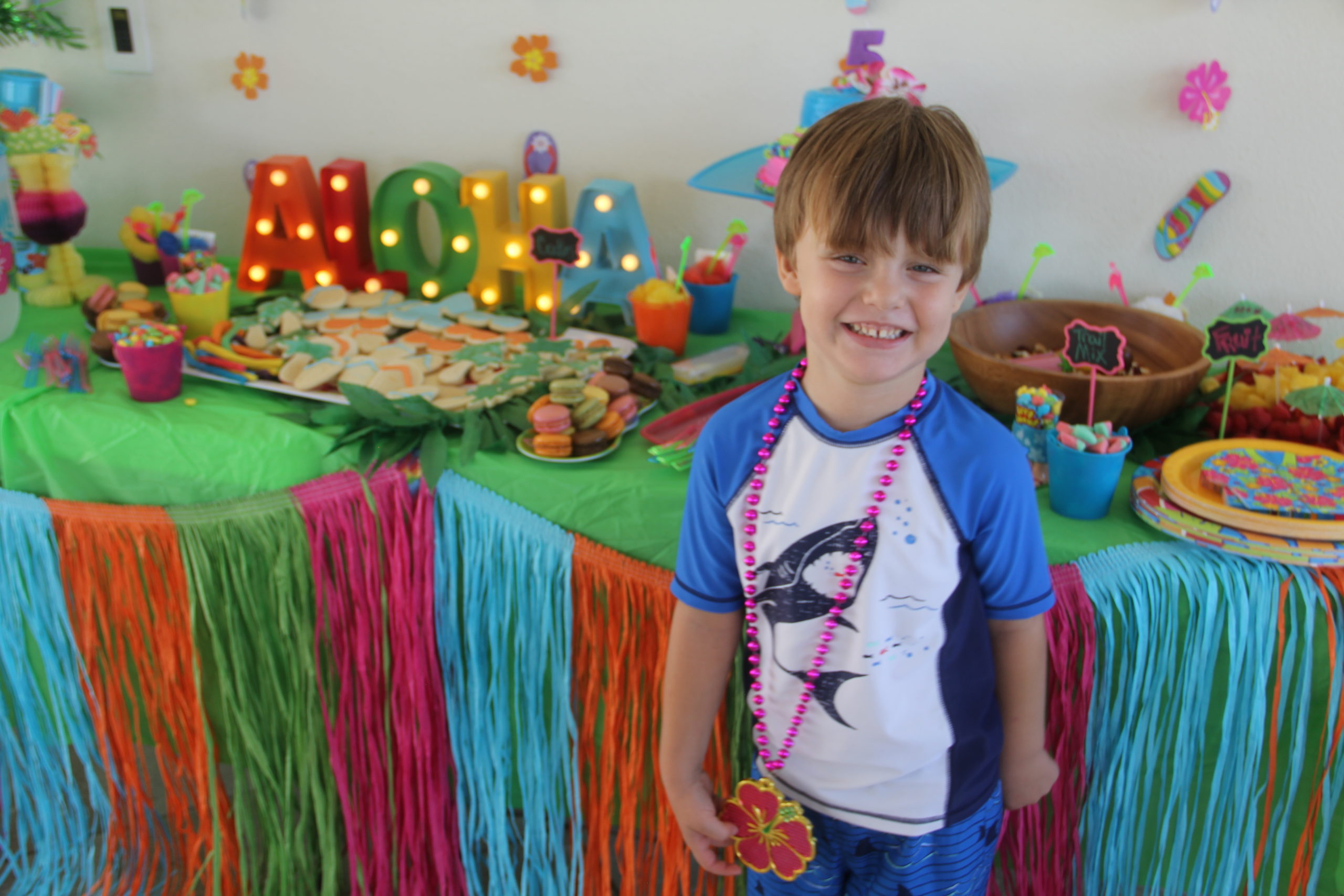 Lua Birthday Party ideas for a kids birthday