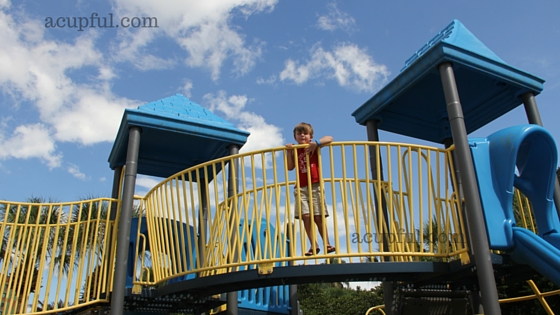 Disney World playground at Swan Hoetl review by acupful.com