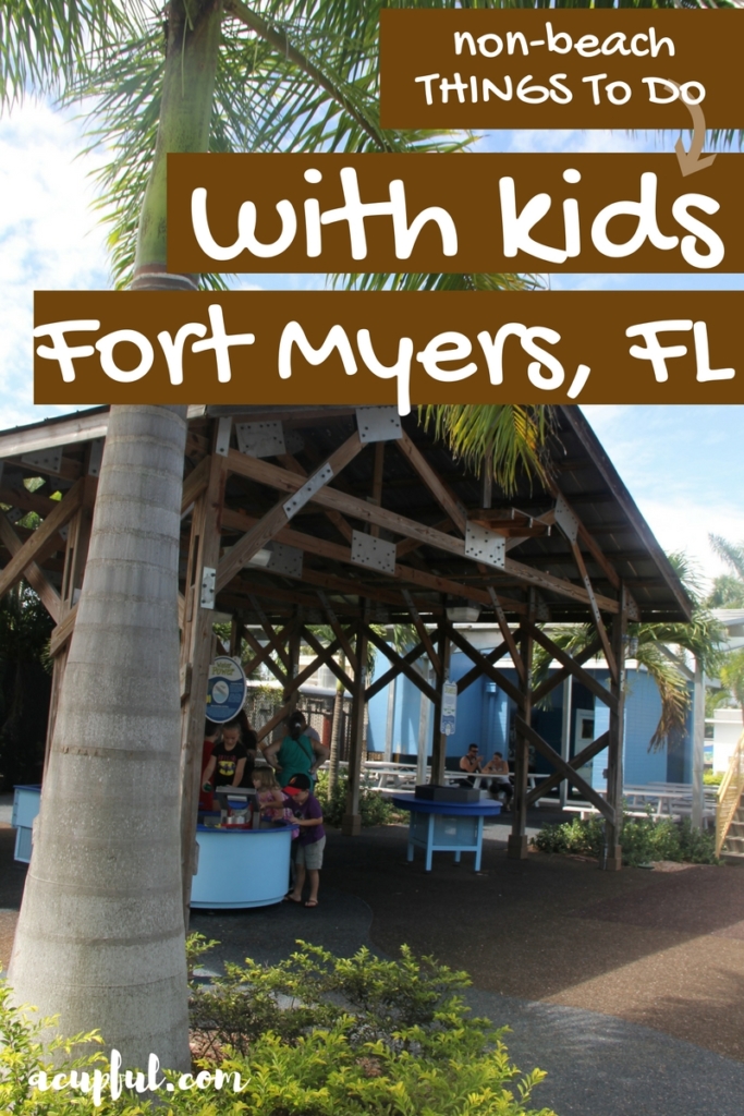 Things to do in Fort Myers with kids- a cupful of carters - mandy carter