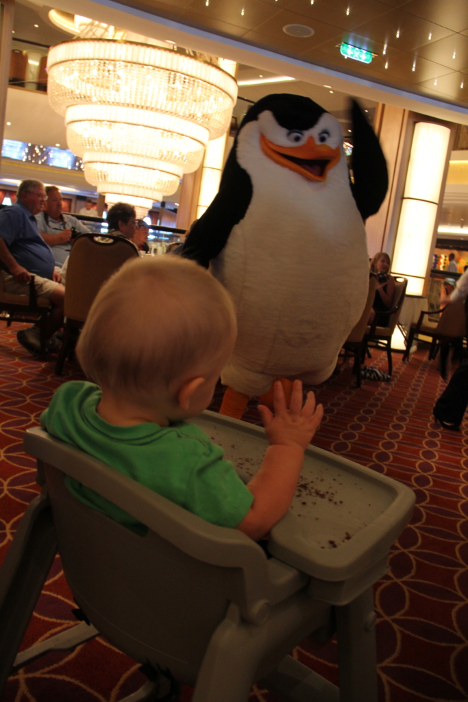 Dreamworks Breakfast on Allure of the Seas with kids