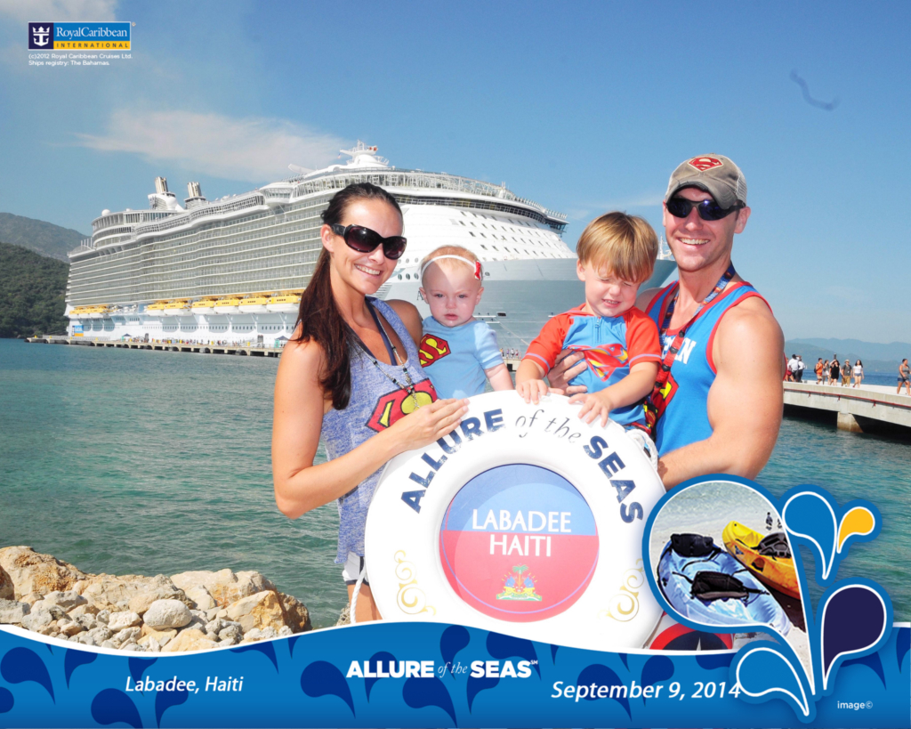Labadee- Allure of the Seas with kids