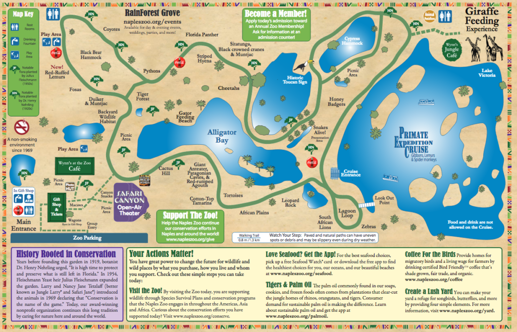 Zoo in Naples, Fl - a cupful of carters - things to do with kids in Southwest Florida