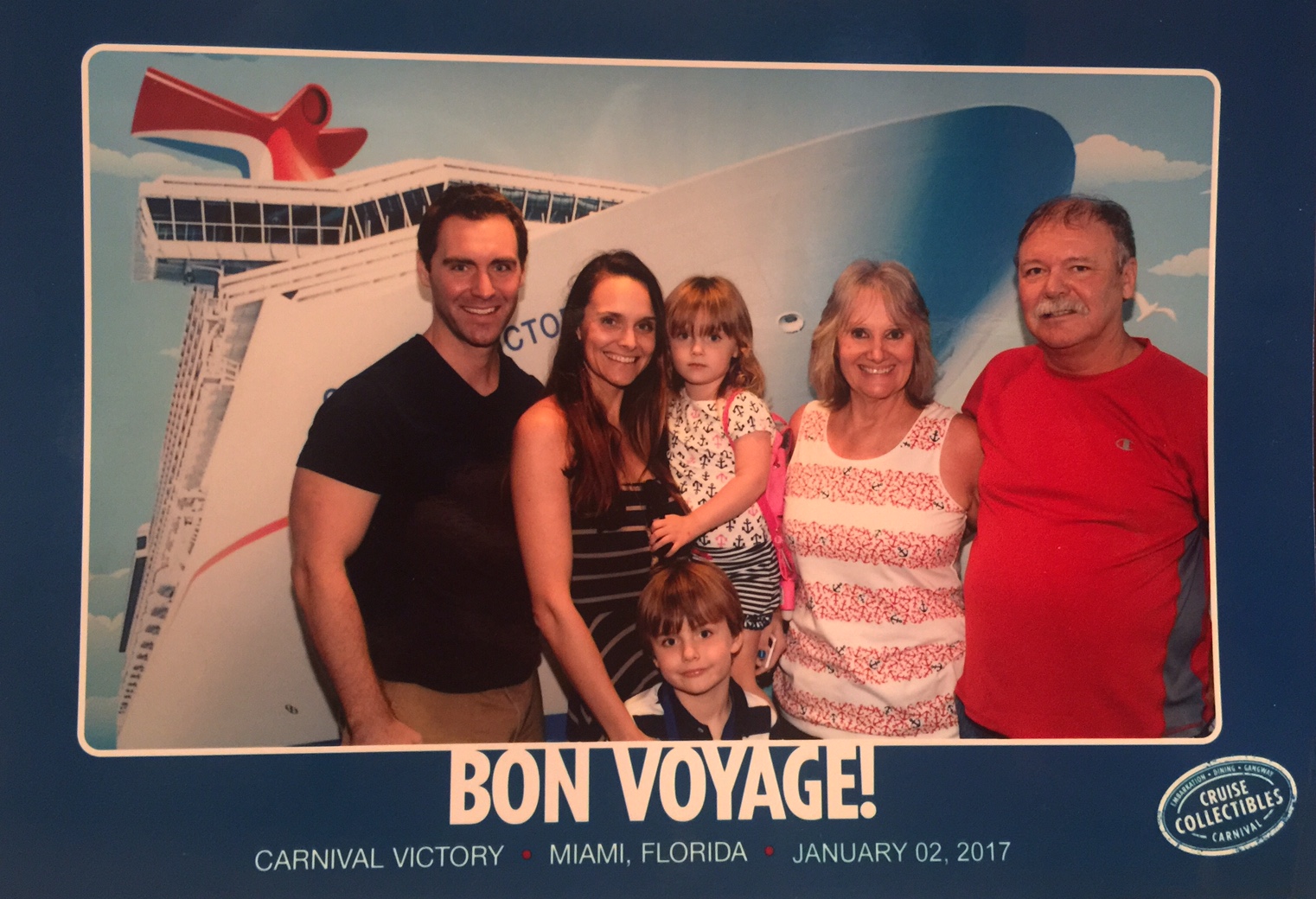 Carnival family cruise aboard the Carnival Victory