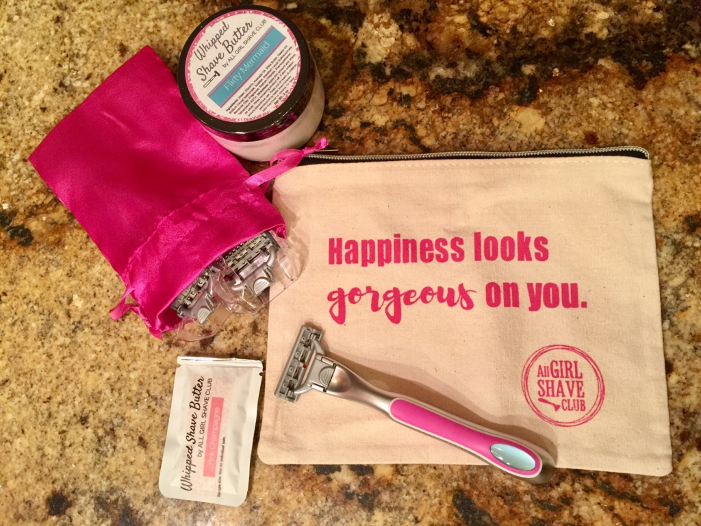 All Girls Shave Club - subscription box