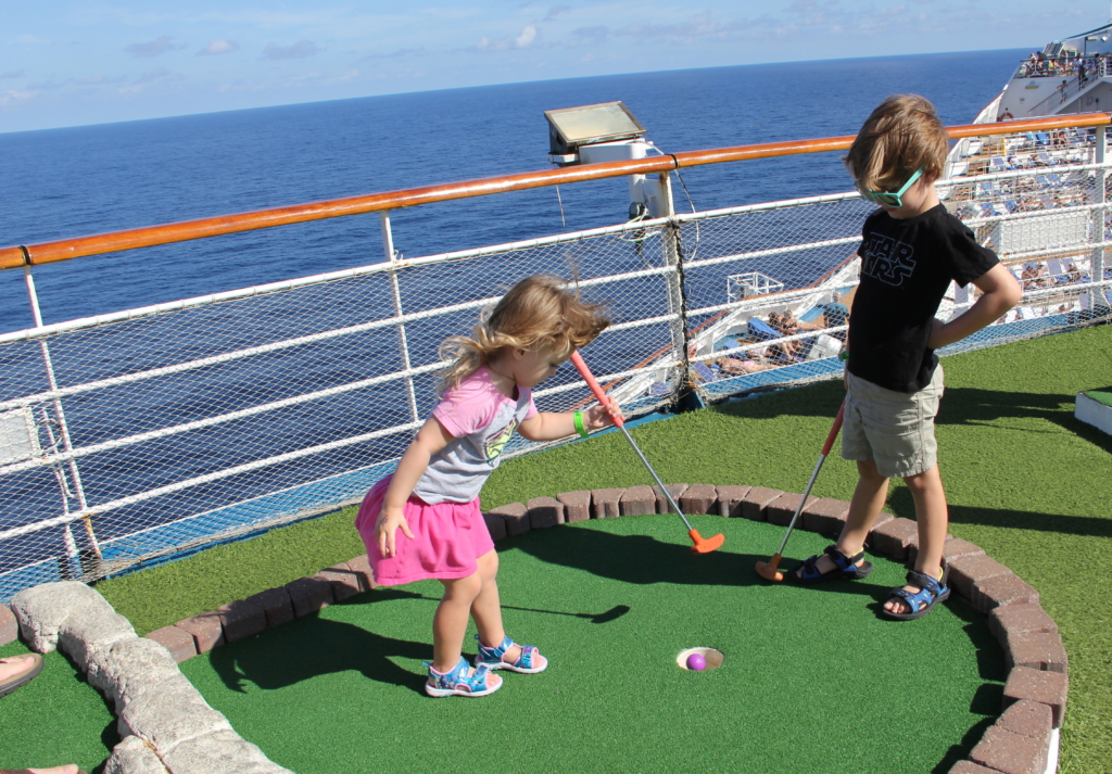 cruise with kids aboard Carnival Victory