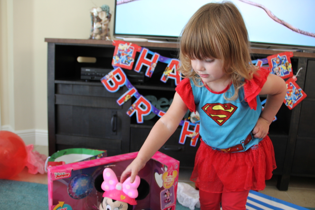 Supergirl birthday part | Mandy Carter