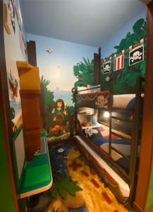 Room at Pirate Hotel Legoland