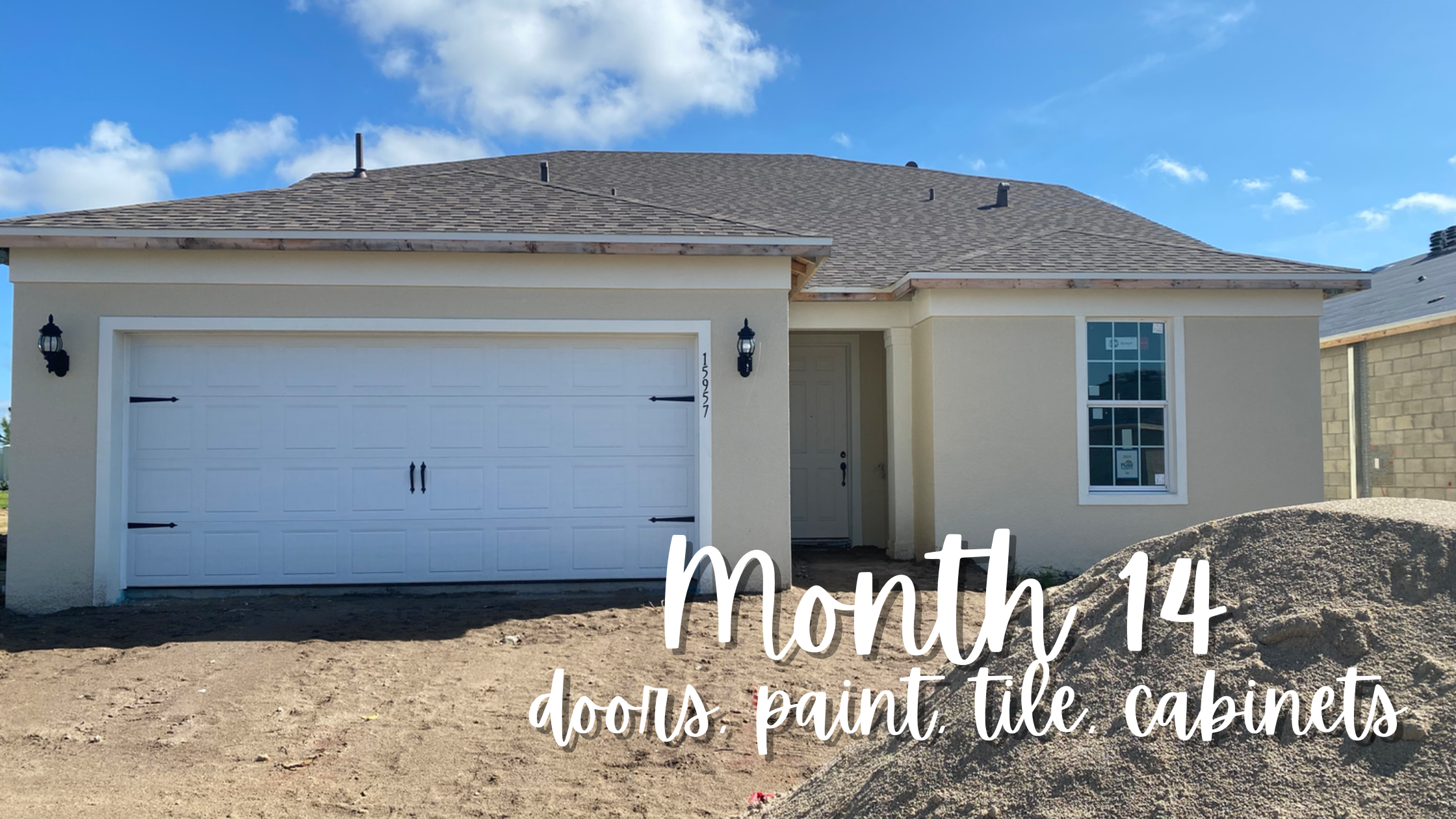 Month 14 of Building a Home with Pulte at Babcock Ranch | Mandy Carter