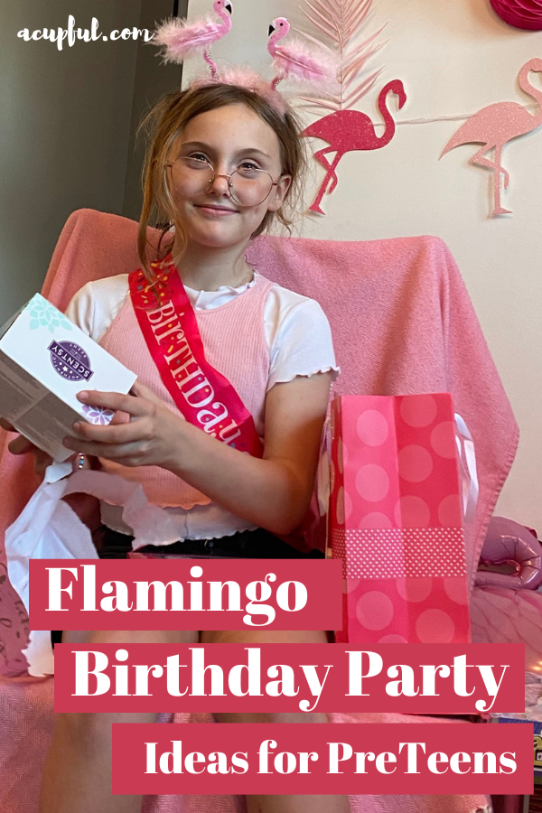 Flamingo birthday party | pink party food | preteen birthday ideas