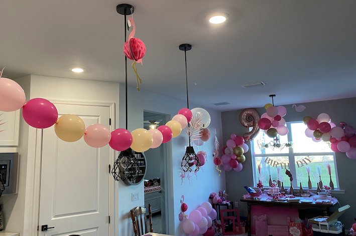 Flamingo birthday party ideas for a preteen . 