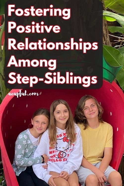 Fostering Positive Relationships Among Step-Siblings | acupful | mandy michelle