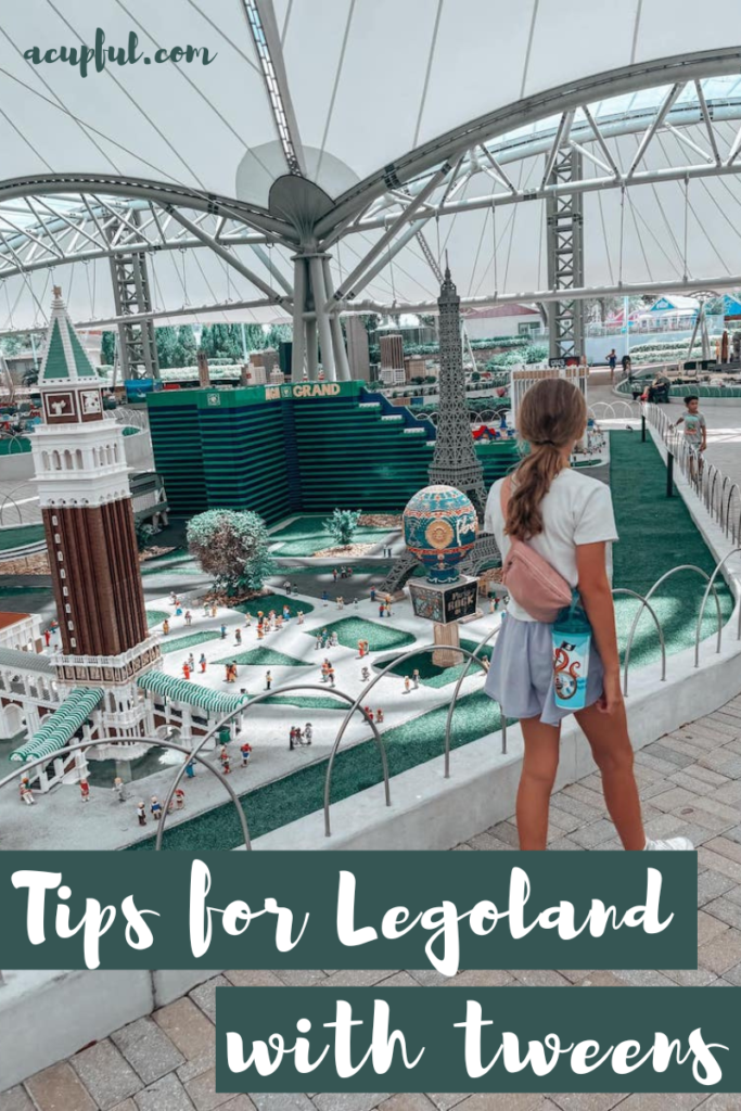 legoalnd florida miniland with preteens | acupful.com | Mandy Carter | kara carter