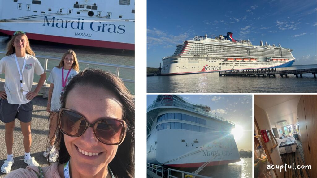Carnival Mardi Gras Cruise with Kids | family cruise | Acupful.com | Should we take a carnival cruise? | Mandy Carter