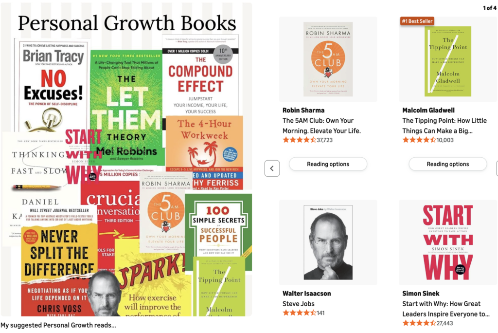 Mandy Michelle's favorite personal growth books